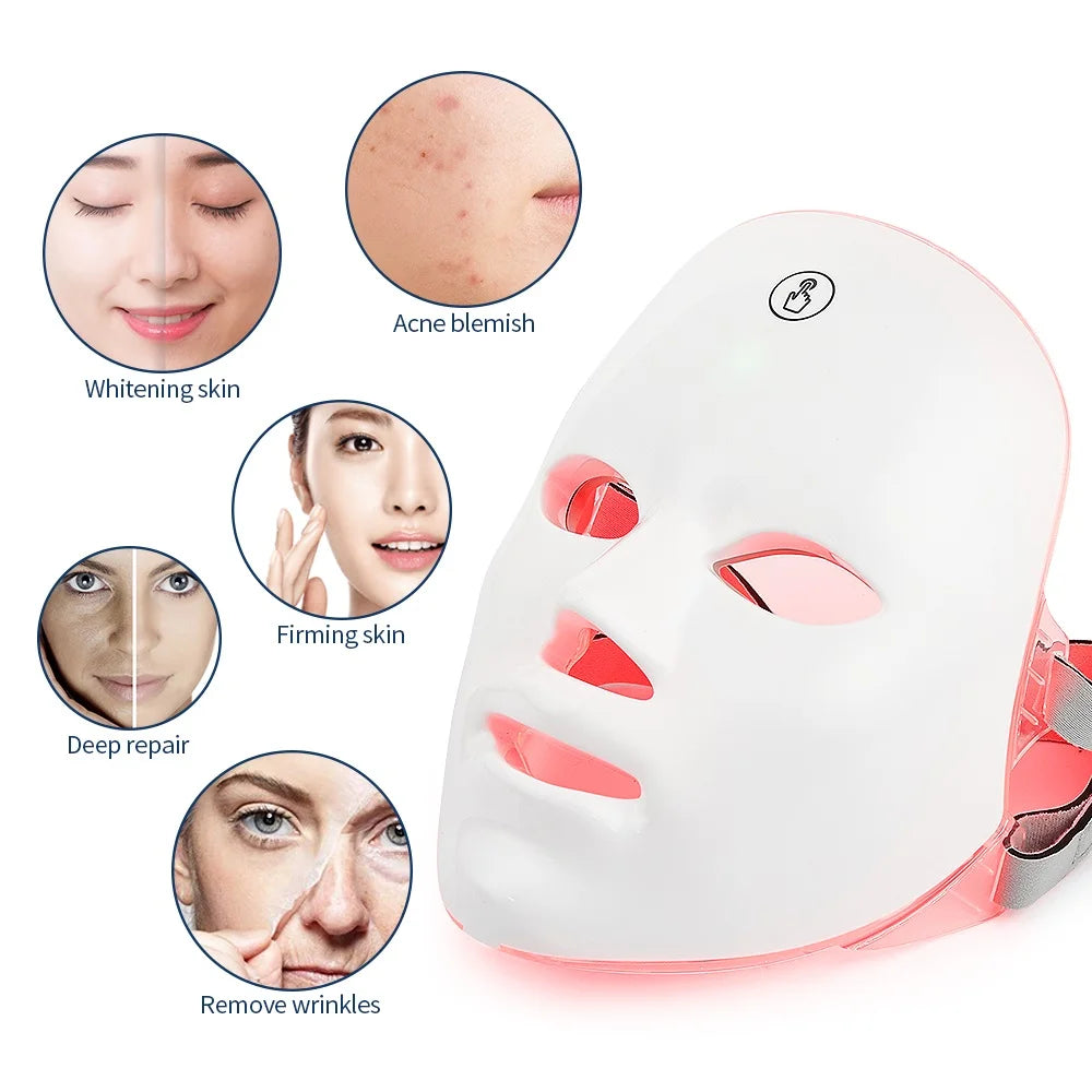 Wireless LED Face Mask (7 Farben)
