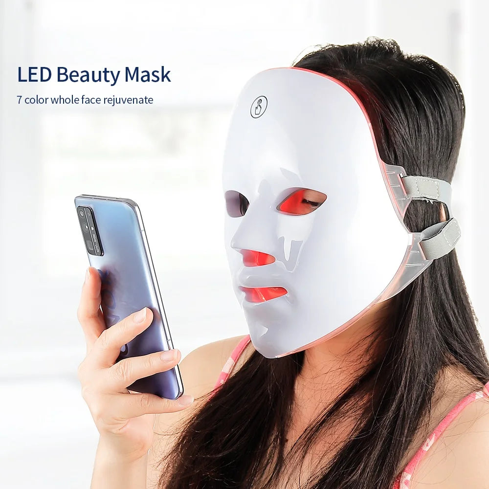 Wireless LED Face Mask (7 Farben)