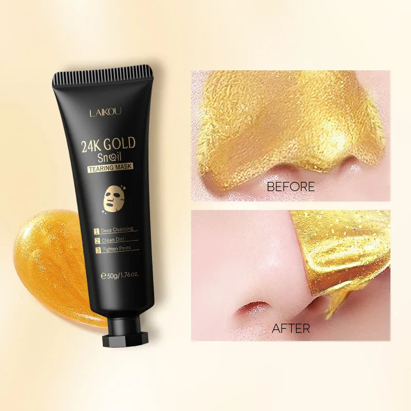Peeling Face Masks (Gold/Sakura)