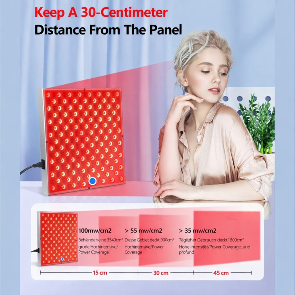 Red Light Therapy Lamp